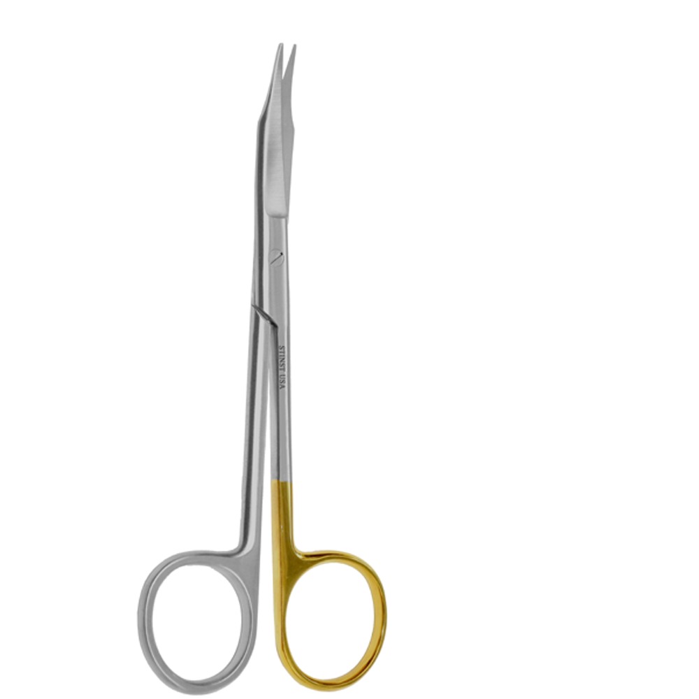 Goldman Fox Scissors - Curved & Serrated Surgical Instrument